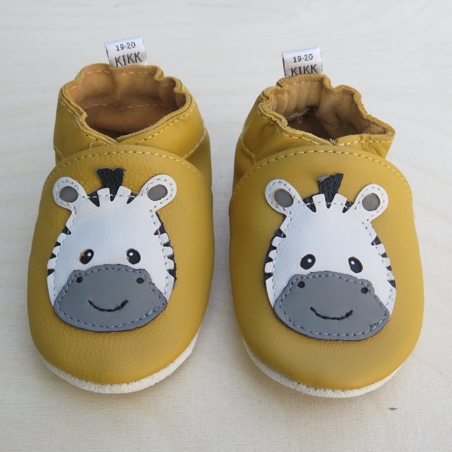 KIKK Reykjavík - Zebra mjúkur sóli gulir