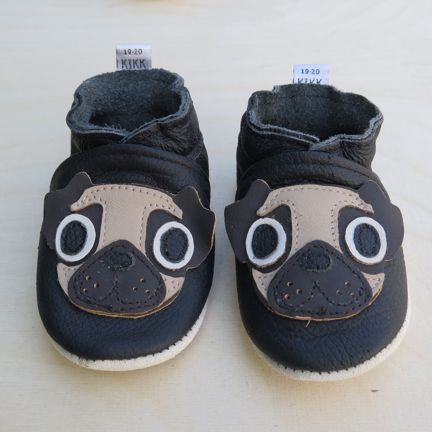 KIKK Reykjavík - Pug gúmmísóli svartir