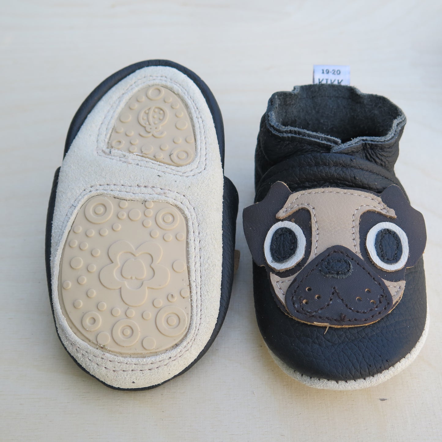 KIKK Reykjavík - Pug gúmmísóli svartir