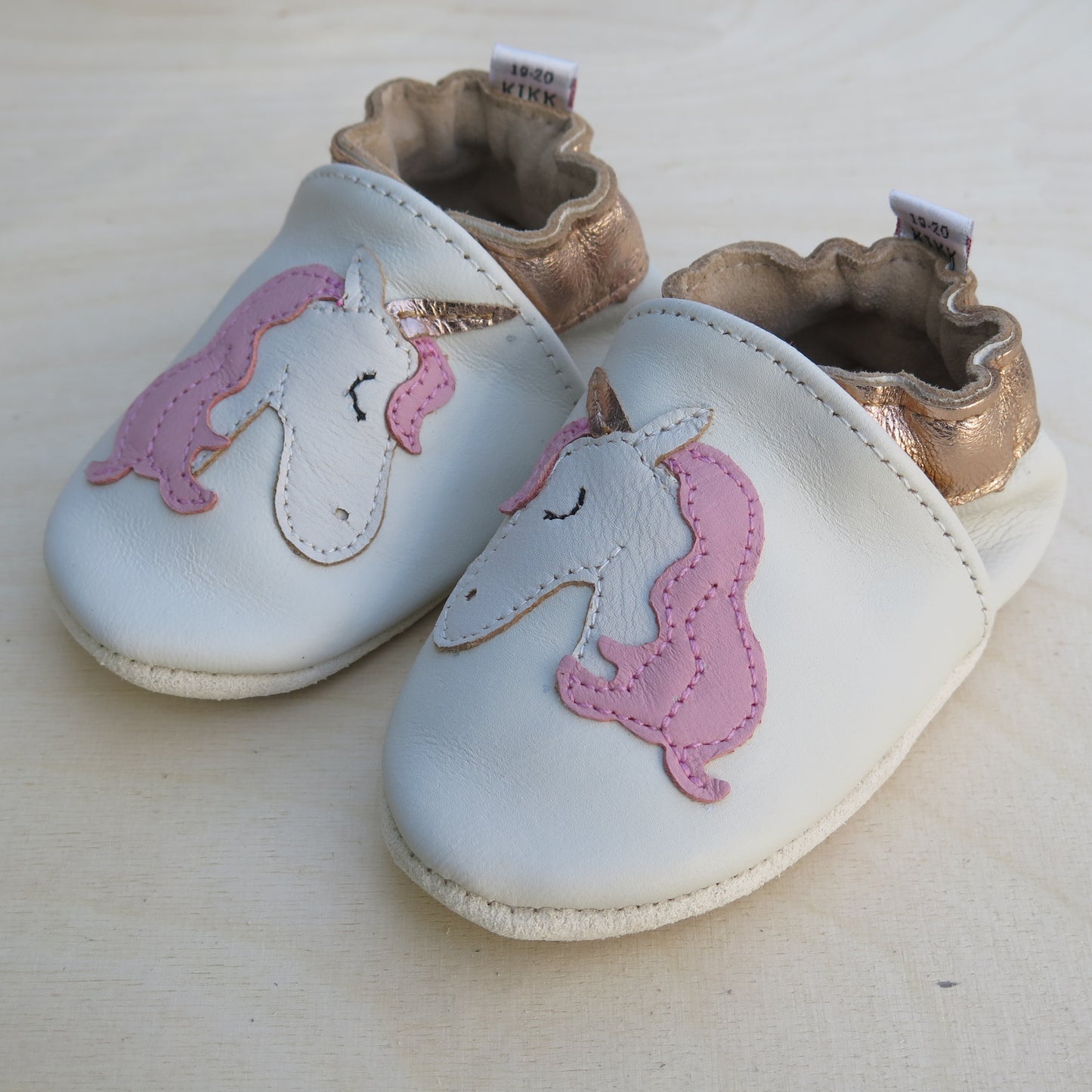 KIKK Reykjavík - Einhyrningur gúmmísóli hvítir