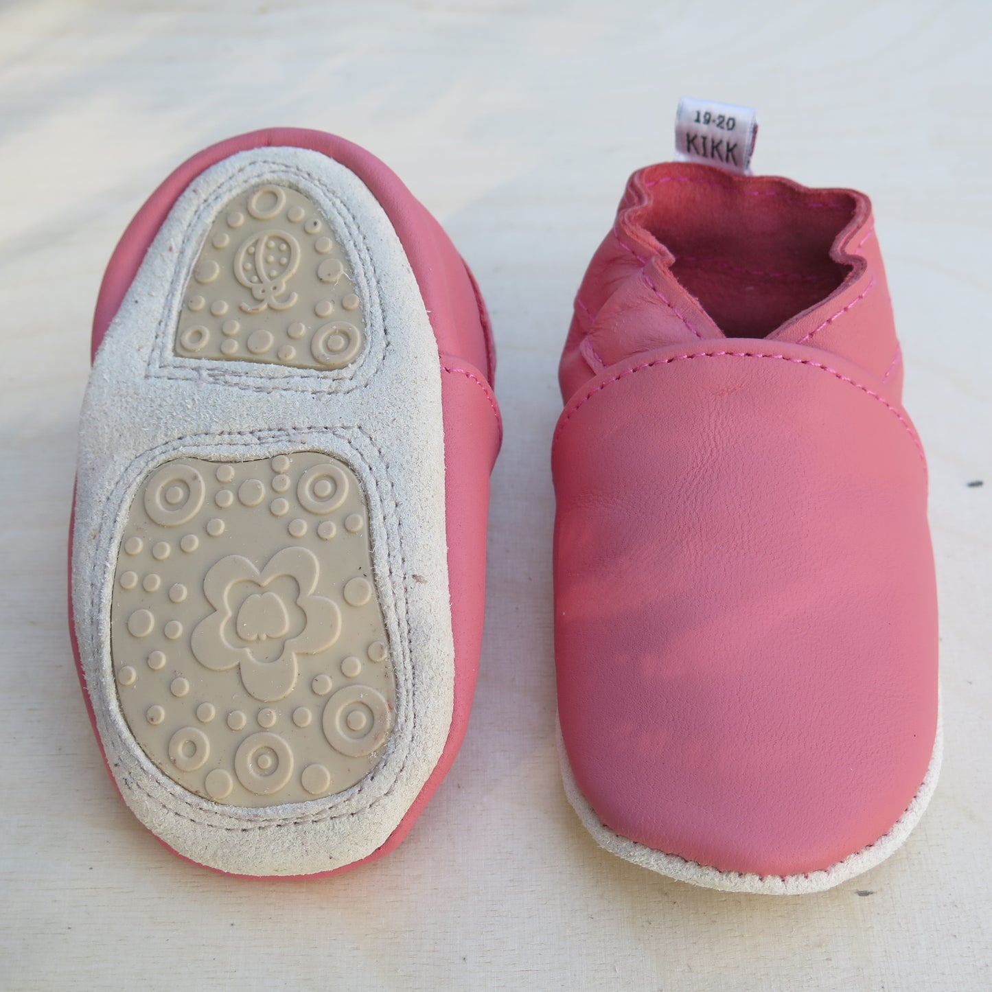 KIKK Reykjavík - Einlitir gúmmísóli bleikir