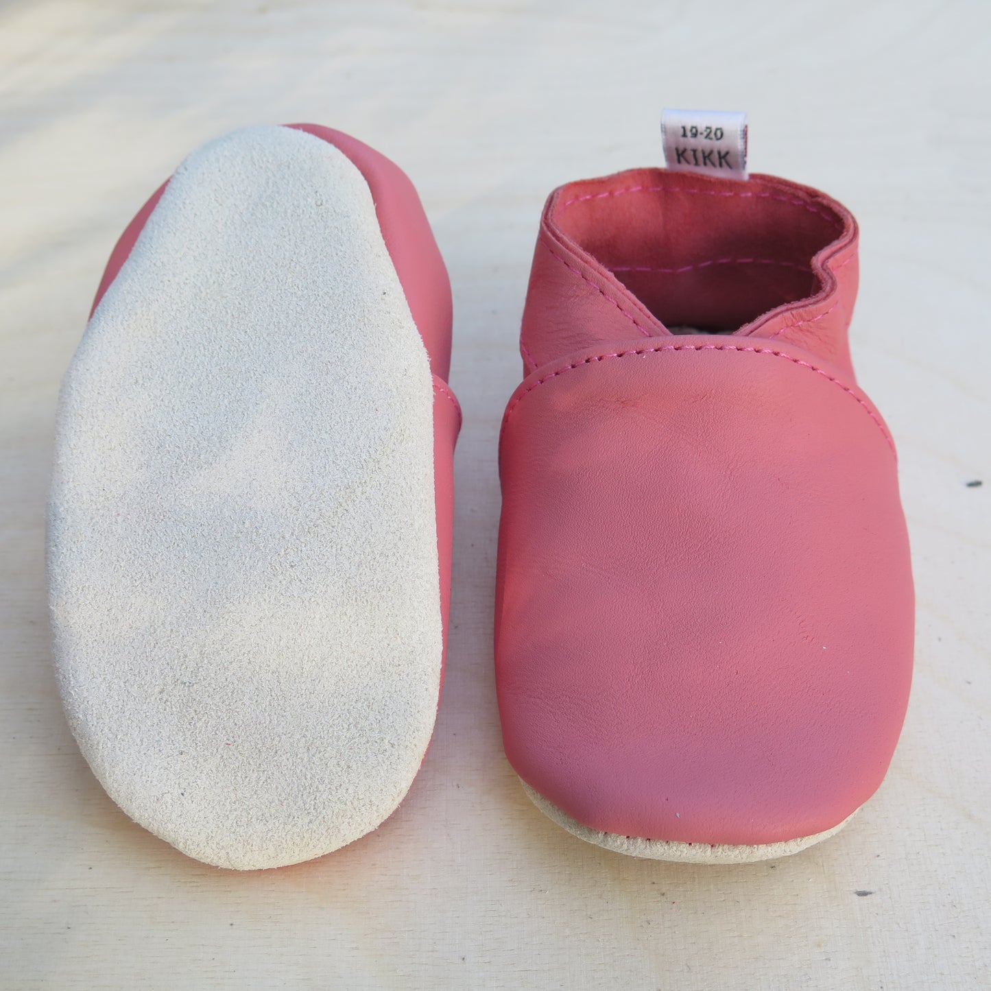 KIKK Reykjavík - Einlitir mjúkur sóli bleikir