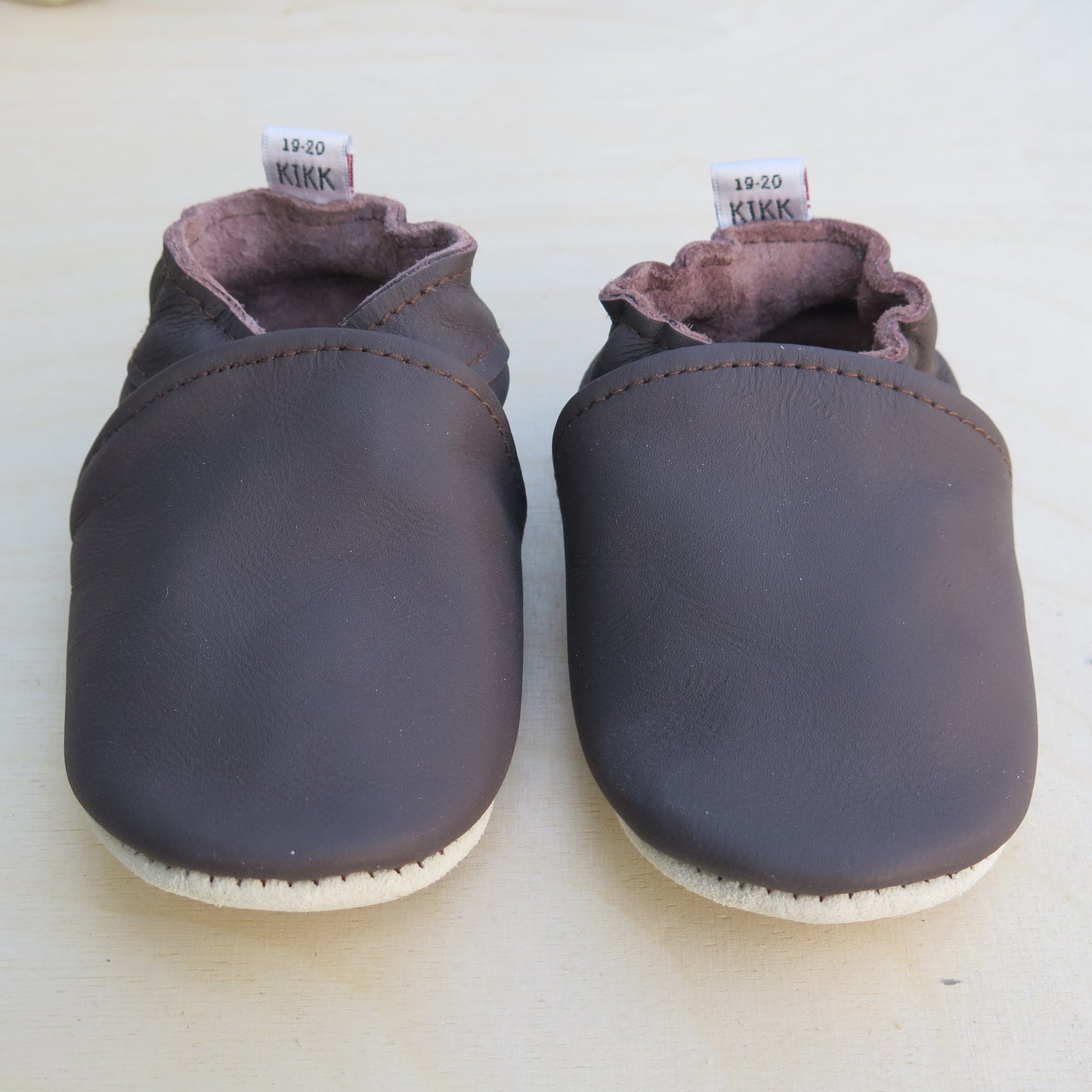 KIKK Reykjavík - Einlitir gúmmísóli brúnir