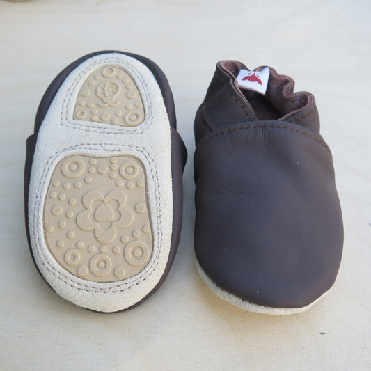 KIKK Reykjavík - Einlitir gúmmísóli brúnir