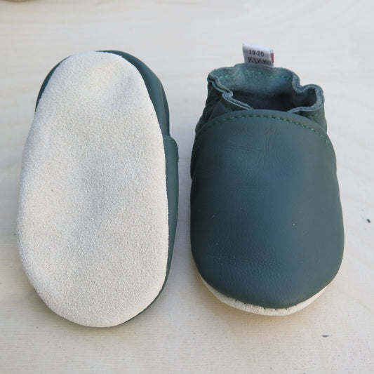 KIKK Reykjavík - Einlitir mjúkur sóli grænir