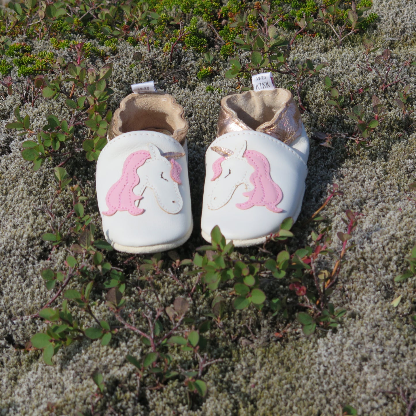 KIKK Reykjavík - Einhyrningur mjúkur sóli hvítir