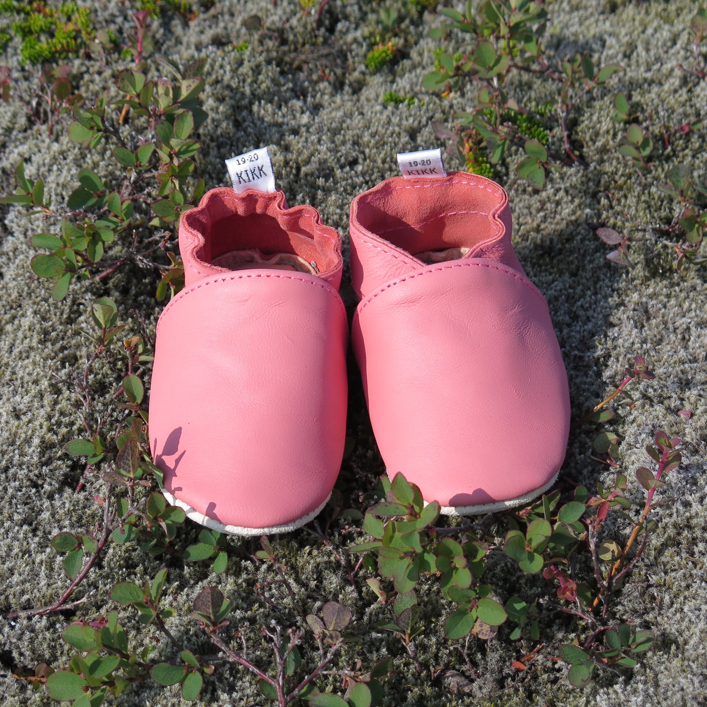 KIKK Reykjavík - Einlitir mjúkur sóli bleikir