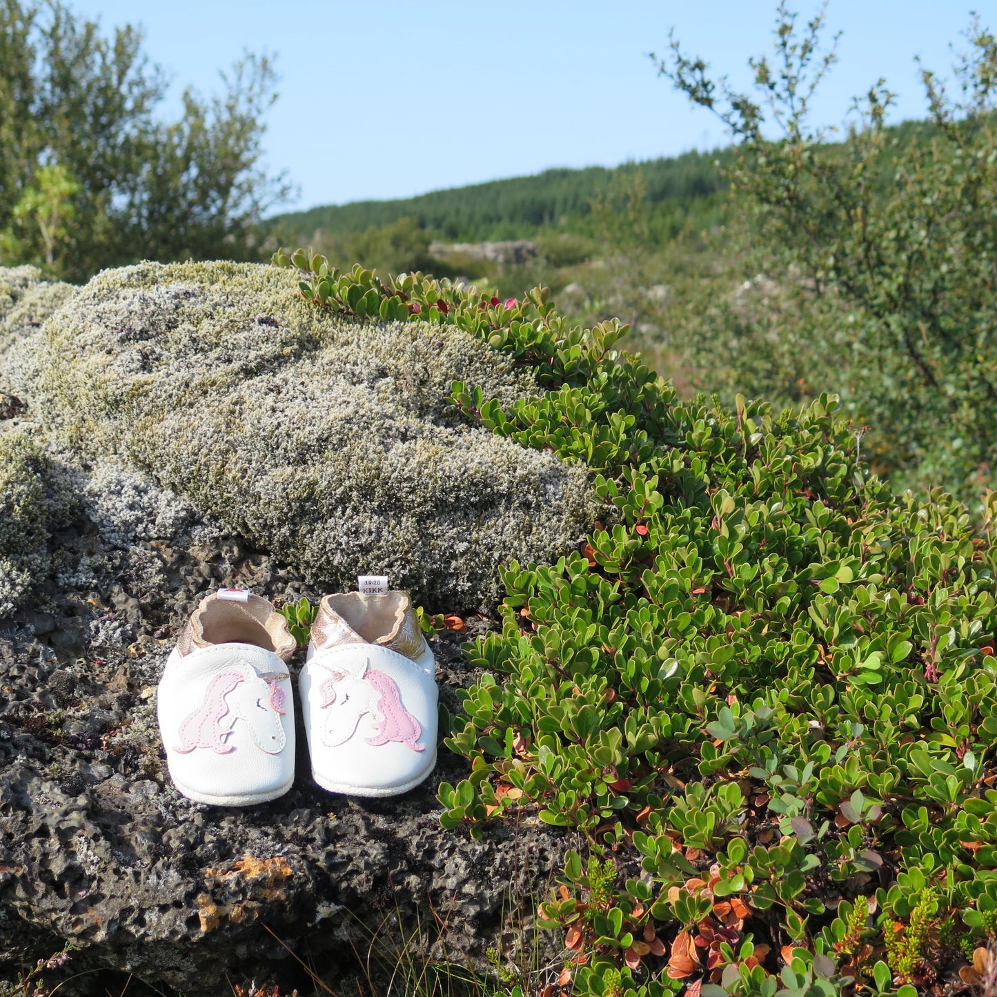 KIKK Reykjavík - Einhyrningur mjúkur sóli hvítir