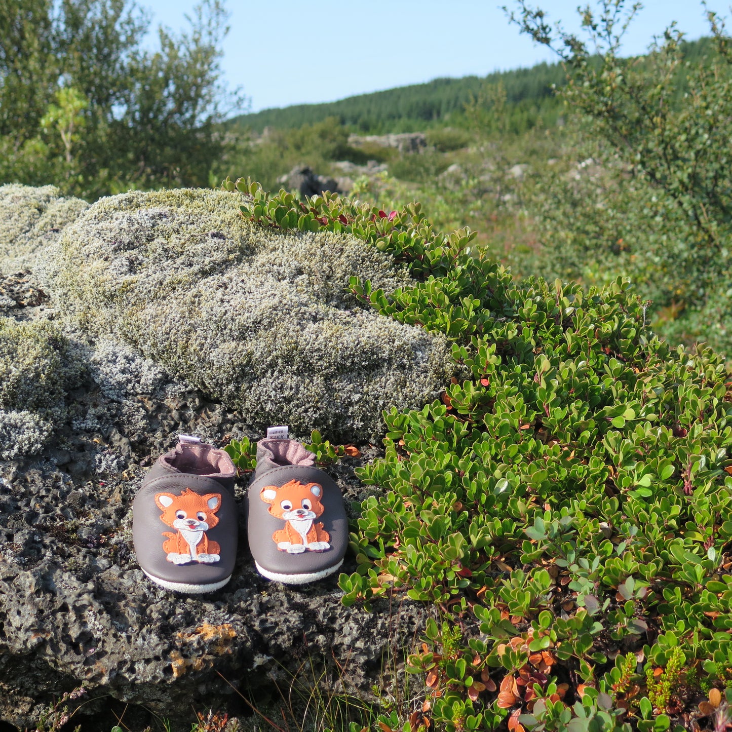 KIKK Reykjavík - Kisa gúmmísóli brúnir