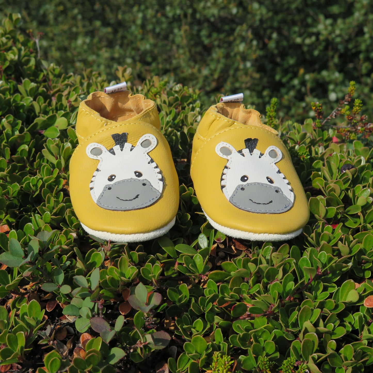 KIKK Reykjavík - Zebra mjúkur sóli gulir