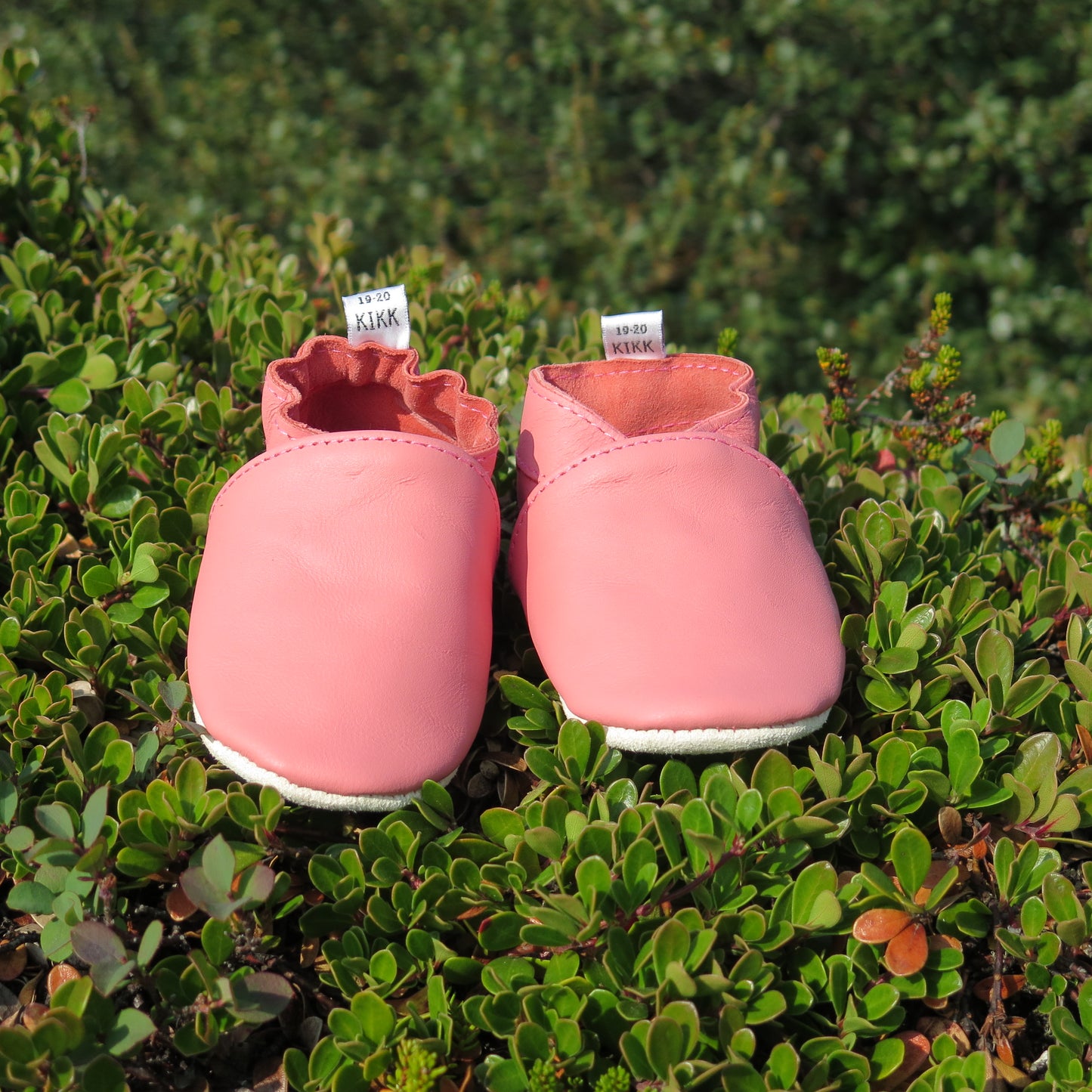 KIKK Reykjavík - Einlitir gúmmísóli bleikir