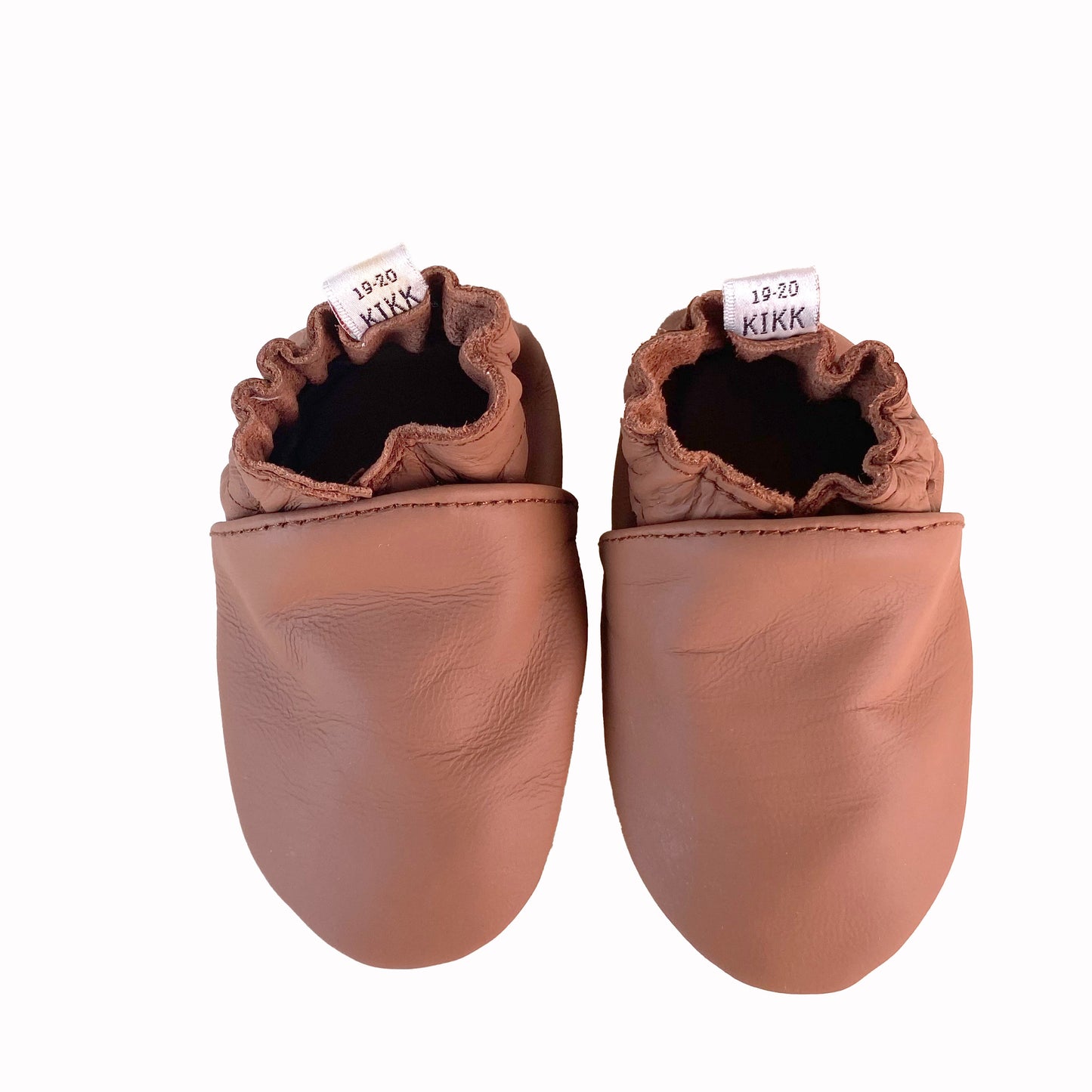 KIKK Reykjavík - Einlitir mjúkur sóli hnetubrúnir